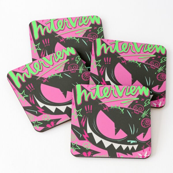 Item preview, C4T‑PUNK R4W‑BL4ST: The Neon Feral Mascot Running Full Interview‑Lore Voltage designed and sold by Print Fiction.