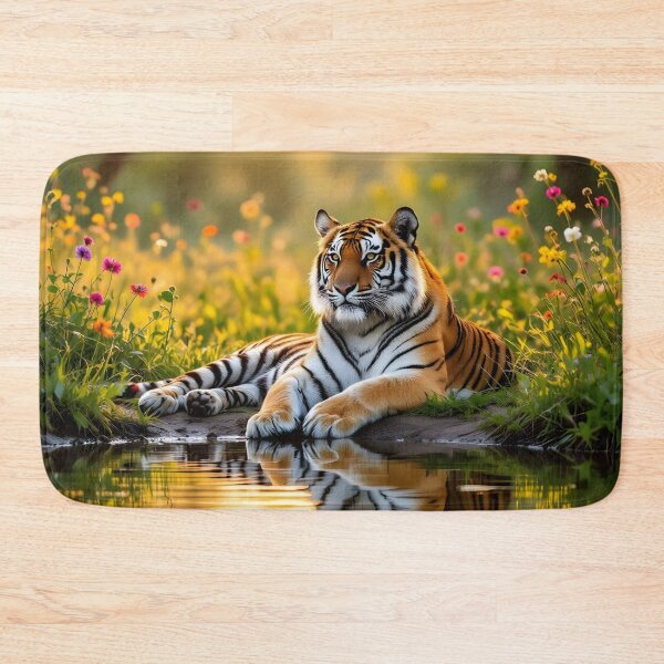 Item preview, Resting Tiger designed and sold by JeffsMiscStuff.