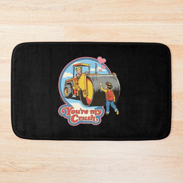 Item preview, You're My Crush Vintage Steam Roller Pun designed and sold by AmazingPics001.