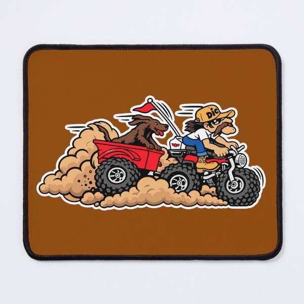 Item preview, Trike trailer and dog designed and sold by Adorable Badass.
