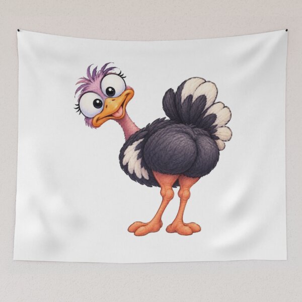 Item preview,  Sassy Ostrich Bird  designed and sold by Snurly.