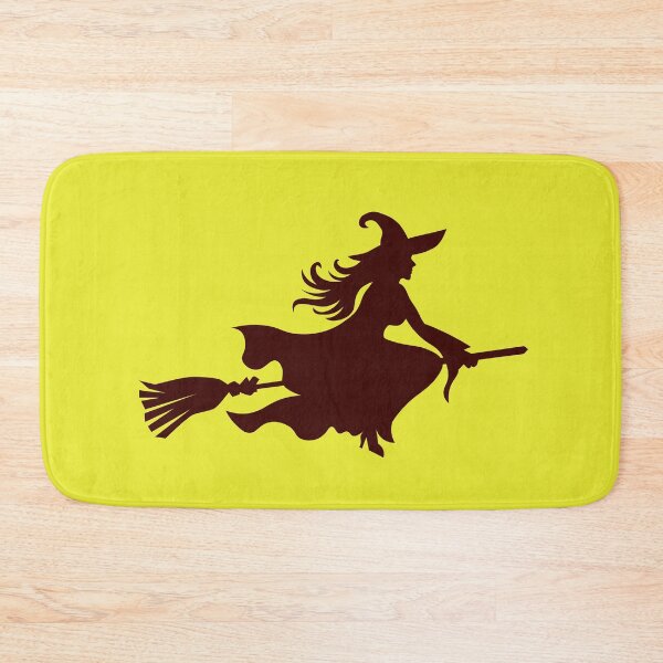 Item preview, Flying Witch Silhouette Broomstick Halloween Graphic designed and sold by SolutionsArt.