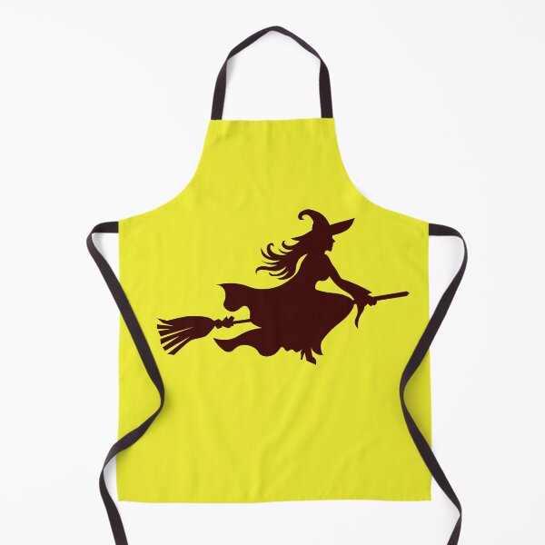 Item preview, Flying Witch Silhouette Broomstick Halloween Graphic designed and sold by SolutionsArt.