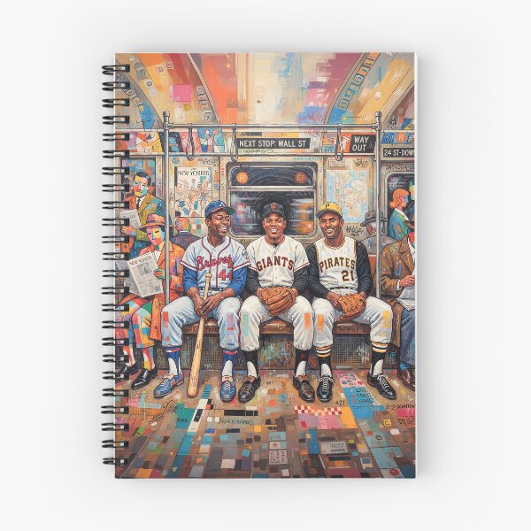 Item preview, Mays Aaron Clemente Baseball's All Star Trio designed and sold by Home Decor Art.
