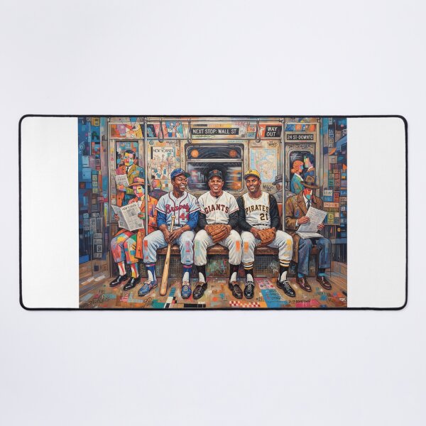 Item preview, Mays Aaron Clemente Baseball's All Star Trio designed and sold by Home Decor Art.
