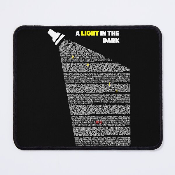 Item preview, A light in the dark poster designed and sold by HaruDsigns.