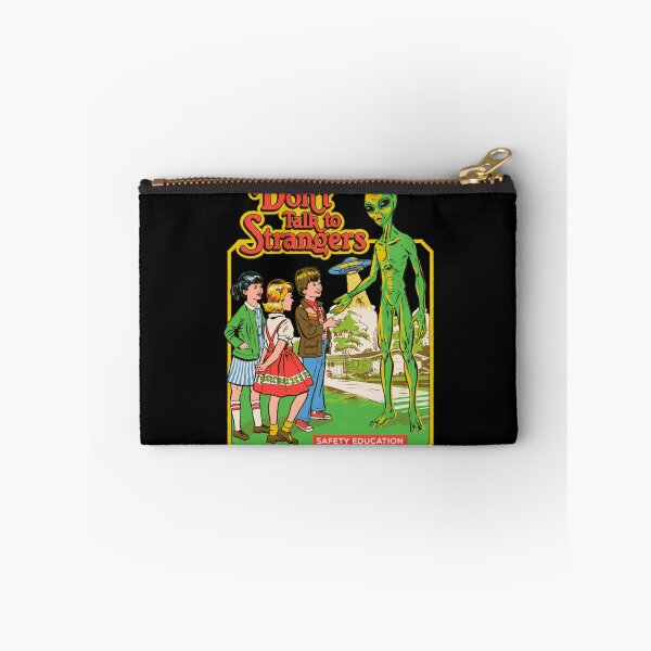 Item preview, Don't Talk To Strangers Alien UFO Vintage Retro designed and sold by AmazingPics001.
