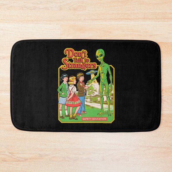 Item preview, Don't Talk To Strangers Alien UFO Vintage Retro designed and sold by AmazingPics001.