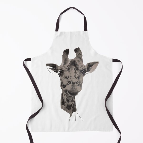 Item preview, Giraffe - Hand Drawn Illustration - JC Portraits designed and sold by TheCollectiveArtandAwareness.