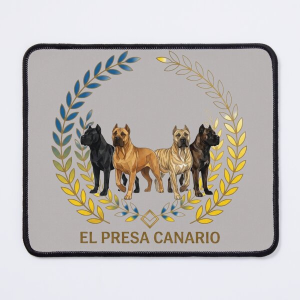 Item preview, PRESA CANARIO DOG - THE 4 OFFICIAL COAT COLORS designed and sold by EfectoCreativo.