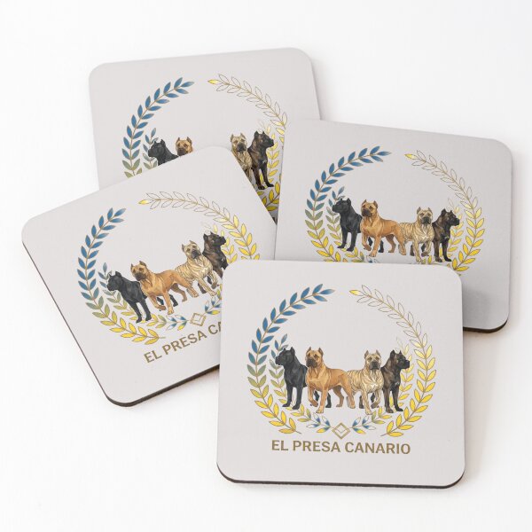 Item preview, PRESA CANARIO DOG - THE 4 OFFICIAL COAT COLORS designed and sold by EfectoCreativo.