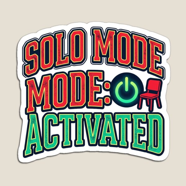 Item preview, Solo Mode: Activated designed and sold by rkgrafix.