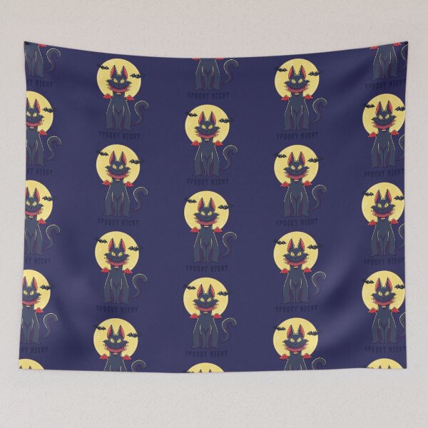 Item preview, Vampire cat and the spooky night designed and sold by Maria-Henriques.