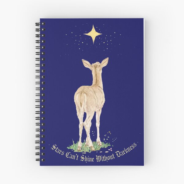 Item preview, Stars Can't Shine Without Darkness Cute Deer Night Sky Quote designed and sold by Vibe-Vary.
