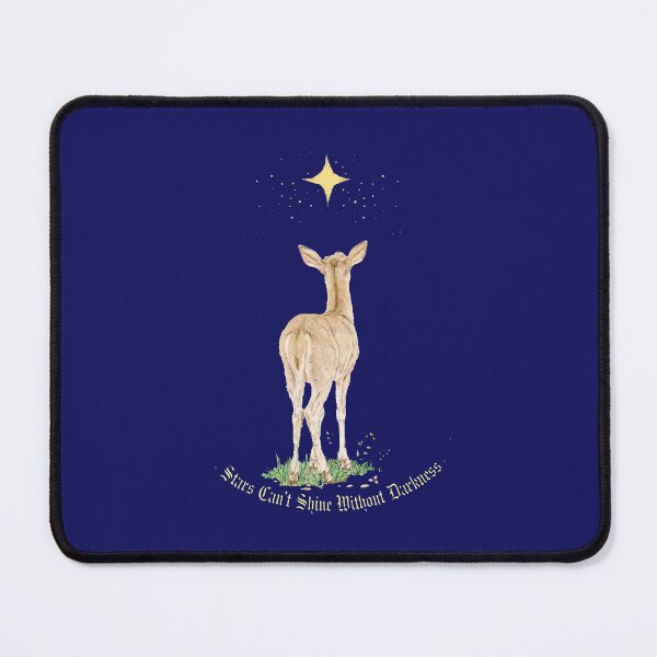 Item preview, Stars Can't Shine Without Darkness Cute Deer Night Sky Quote designed and sold by Vibe-Vary.