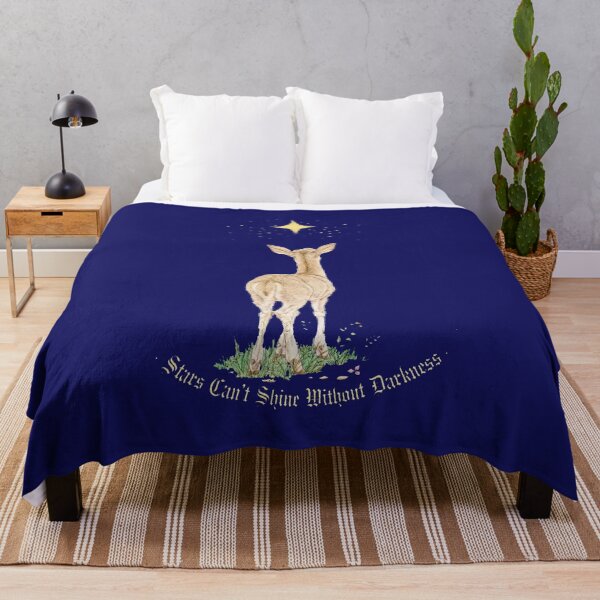 Item preview, Stars Can't Shine Without Darkness Cute Deer Night Sky Quote designed and sold by Vibe-Vary.