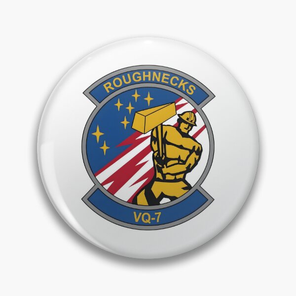 Item preview, US Navy Fleet Air Reconnaissance Squadron VQ-7 Roughnecks Patch designed and sold by CharlieDesings.