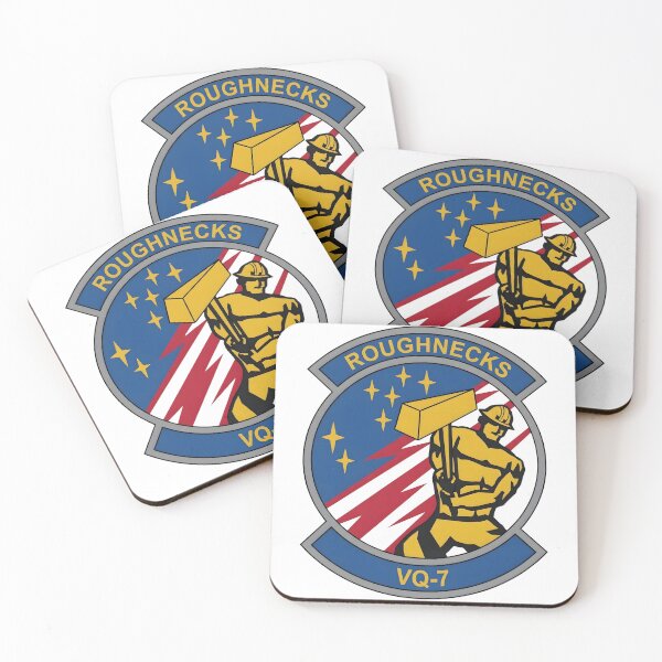 Item preview, US Navy Fleet Air Reconnaissance Squadron VQ-7 Roughnecks Patch designed and sold by CharlieDesings.