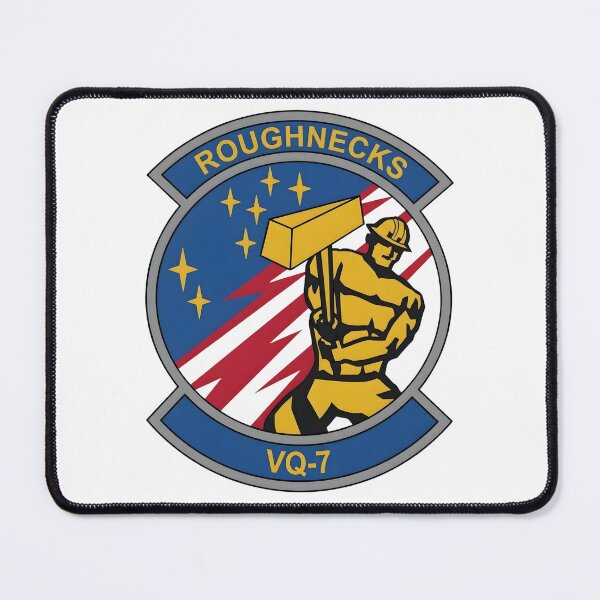 Item preview, US Navy Fleet Air Reconnaissance Squadron VQ-7 Roughnecks Patch designed and sold by CharlieDesings.