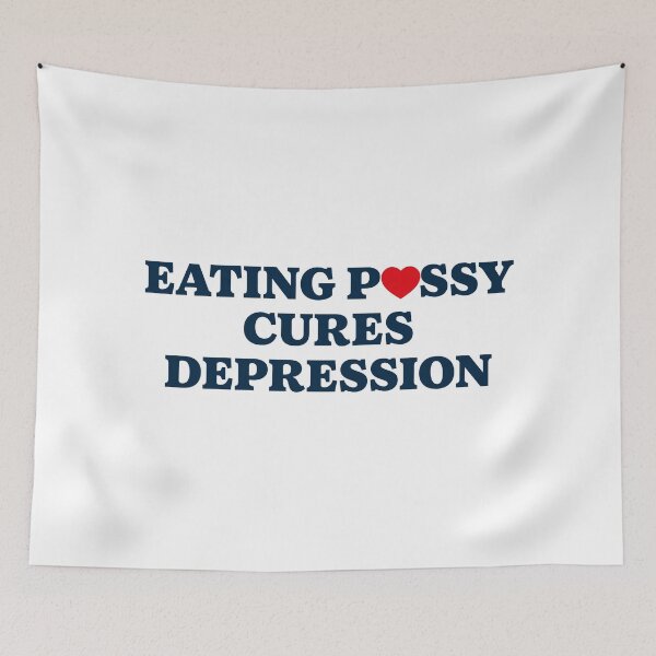 Item preview, Eating Pxssy Cures Depression designed and sold by Sissyness.