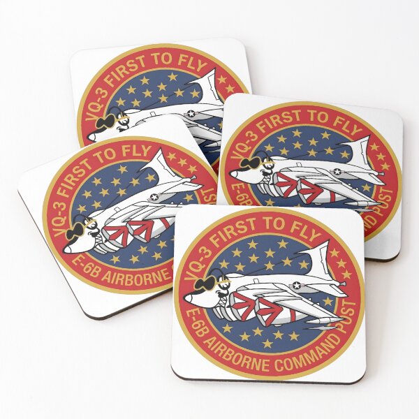 Item preview, US Navy Fleet Air Reconnaissance Squadron VQ-3 First to Fly E-6B Patch designed and sold by CharlieDesings.