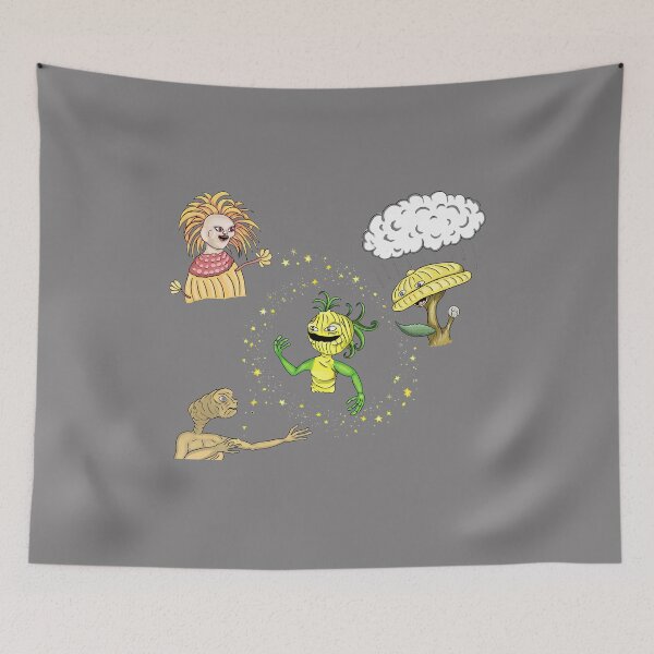 Item preview, 80s Movie Mashup E.T. & Friends T-Shirt-21 designed and sold by ShapoRoger.