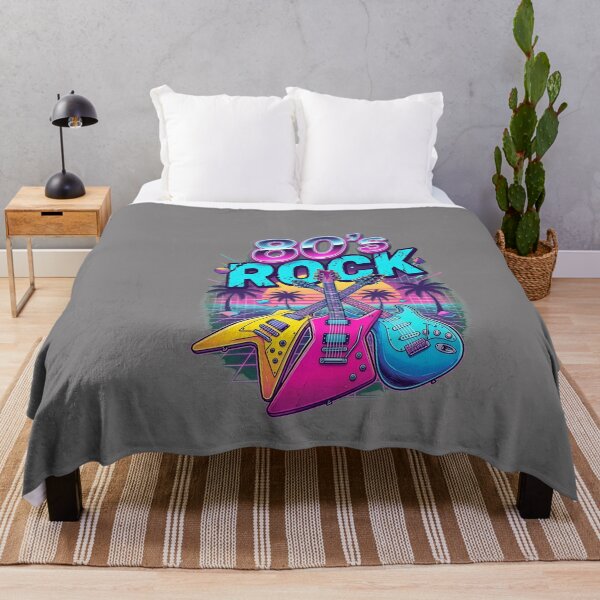 Item preview, 80's Rock Guitars Retro Vibe Distressed Graphic-81 designed and sold by ShapoRoger.