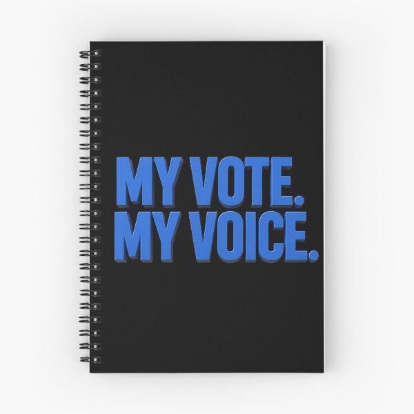 Item preview, MY VOTE. MY VOICE. – Voting Rights & Democracy Statement designed and sold by ManggaeJM.
