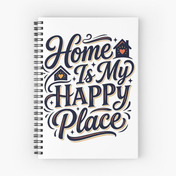 Item preview, Home Is My Happy Place designed and sold by rkgrafix.