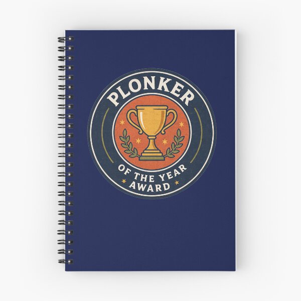 Item preview, Plonker Of The Year Award 2 designed and sold by AlienAlmanac.