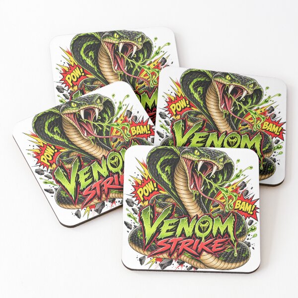 Item preview, Venom Snake Superhero Comic Action Design designed and sold by A Light Worker.