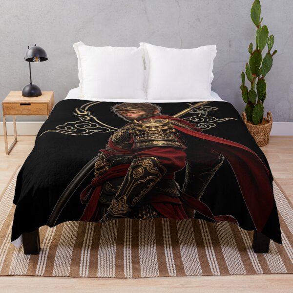 Item preview, Sun Wukong Monkey King Golden Halo Portrait designed and sold by DigArtis.