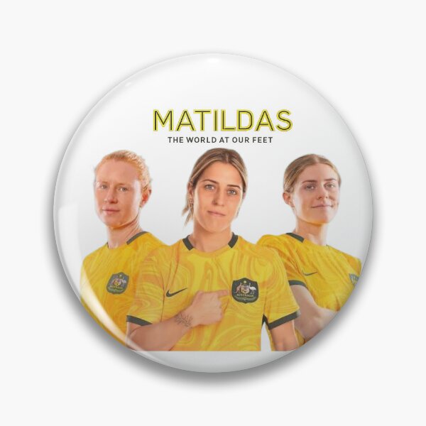 Item preview, Matildas – The World at Our Feet | Australian Women’s Soccer Team Poster designed and sold by 4U---Store.