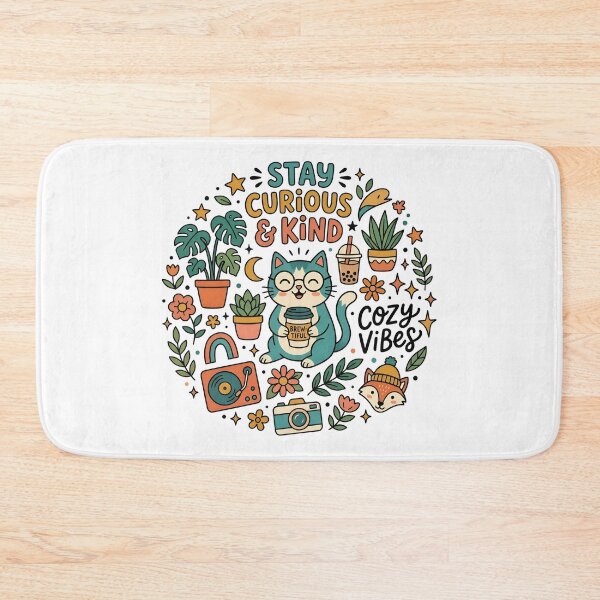 Item preview, stay curious & kind designed and sold by decimalades.