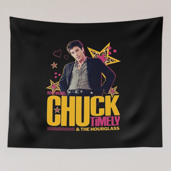 Item preview, Chuck Timely And The Hourglass Retro designed and sold by moonfullStudio.