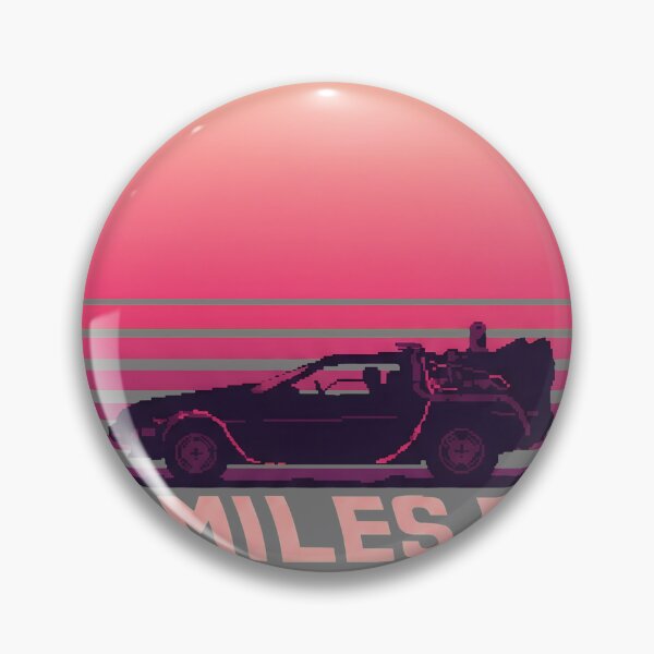 Item preview, 88 MPH Retro Sunset Time Machine Car-89 designed and sold by ShapoRoger.
