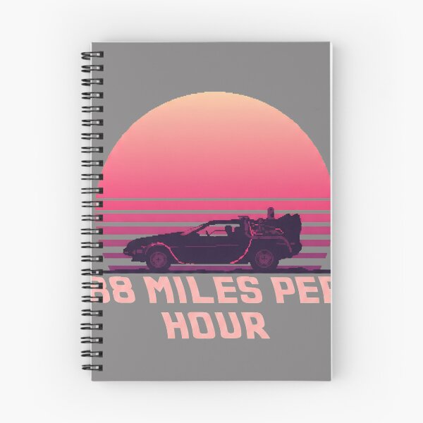 Item preview, 88 MPH Retro Sunset Time Machine Car-89 designed and sold by ShapoRoger.