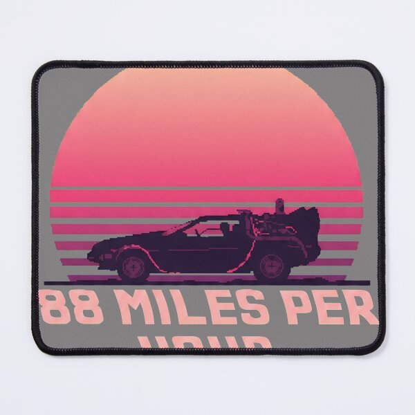 Item preview, 88 MPH Retro Sunset Time Machine Car-89 designed and sold by ShapoRoger.