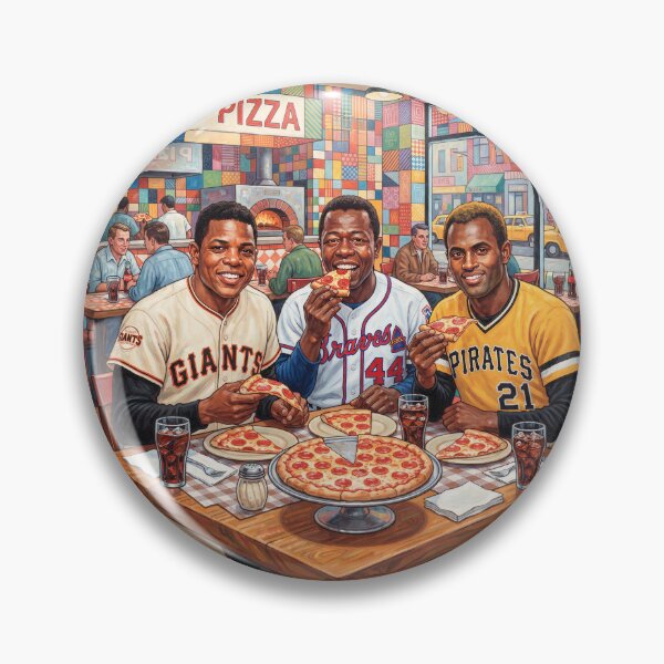 Item preview, Mays Aaron Clemente Baseball's All Star Trio designed and sold by Home Decor Art.