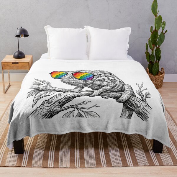 Item preview, Chameleon Rainbow Paint Shades Reflection designed and sold by Bad-Decisions-Designs.
