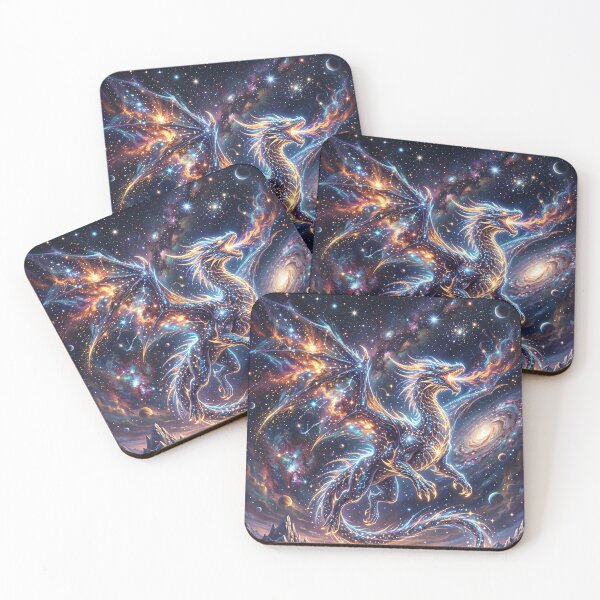 Item preview, Cosmic Dragon - Celestial Fantasy Art designed and sold by Lucid Dream Pixel.