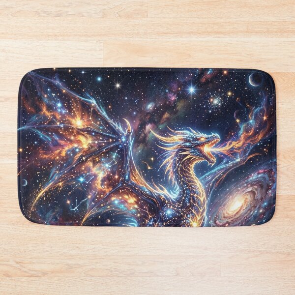 Item preview, Cosmic Dragon - Celestial Fantasy Art designed and sold by Lucid Dream Pixel.