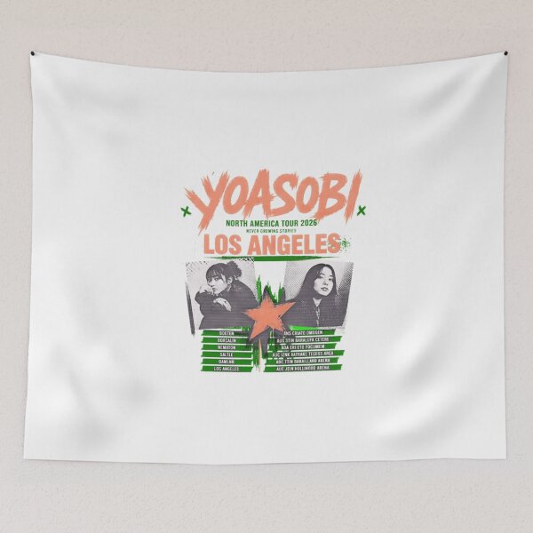 Item preview, Yoasobi North America Tour 2026 Los Angeles designed and sold by QuirkNestHalls.