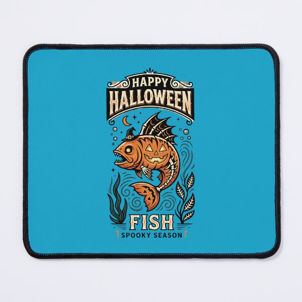 Item preview, Spooky season fish designed and sold by ParadoxParadox.