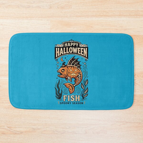 Item preview, Spooky season fish designed and sold by ParadoxParadox.
