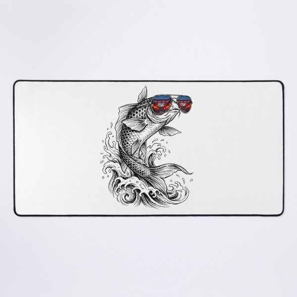 Item preview, Koi Fish Torii Gate Sunglasses Reflection designed and sold by Bad-Decisions-Designs.