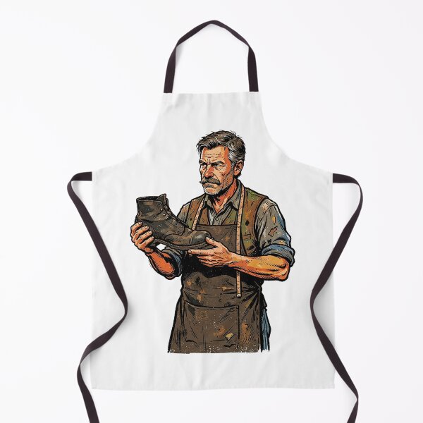 Item preview, Retro Shoemaker Portrait designed and sold by eduardoroa22.
