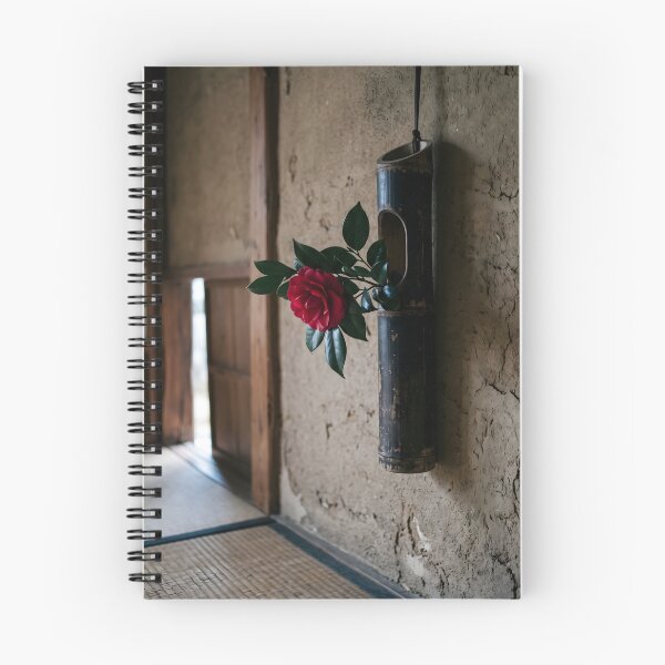 Item preview, Minimalist Camellia Bamboo Ikebana Photography designed and sold by conohitoAI-ArtGallery.