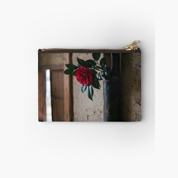 Item preview, Minimalist Camellia Bamboo Ikebana Photography designed and sold by conohitoAI-ArtGallery.