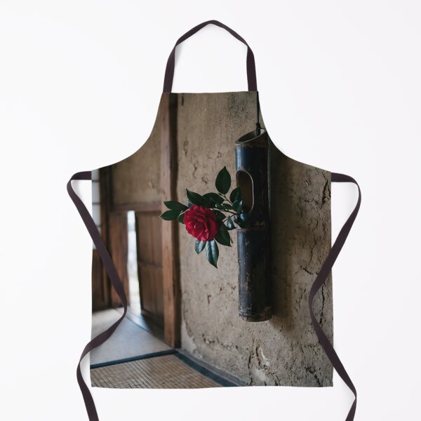Item preview, Minimalist Camellia Bamboo Ikebana Photography designed and sold by conohitoAI-ArtGallery.
